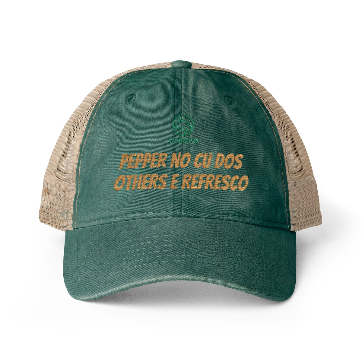 Women's Washed Mesh-Back Cap