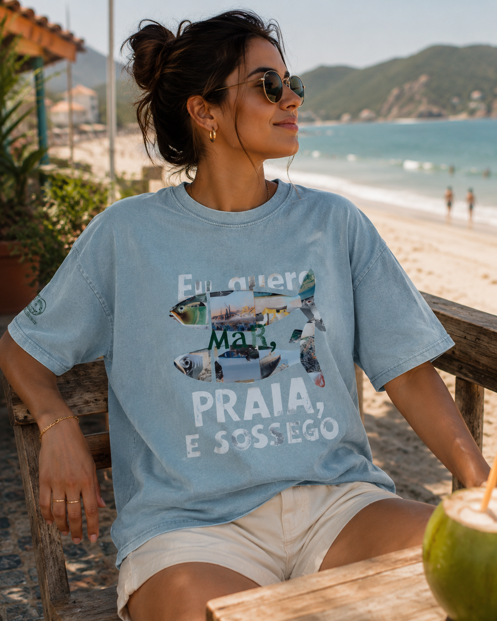 Praia e Sossego Tee