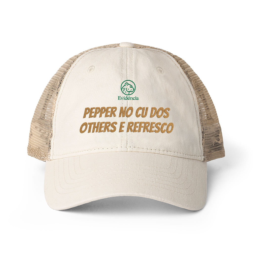 Women's Washed Mesh-Back Cap