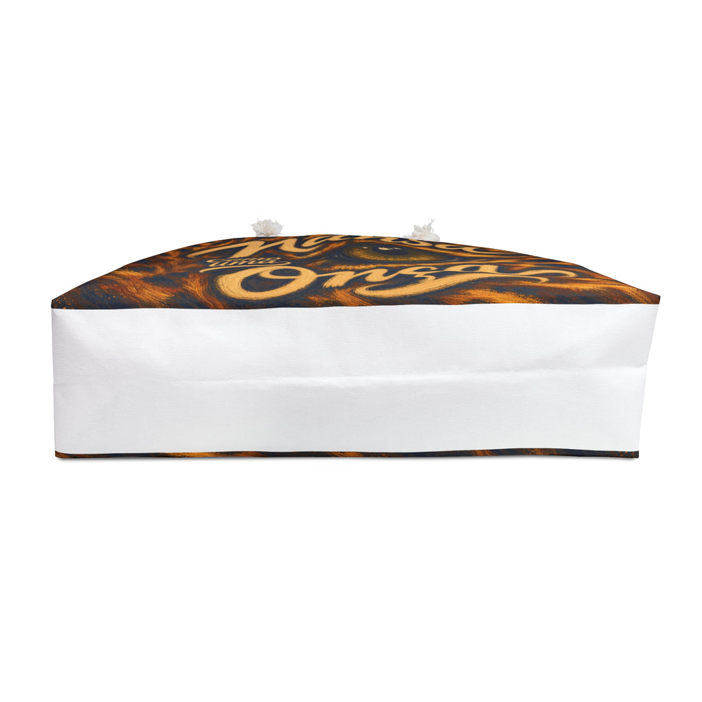 Leopard Eye Weekender Bag – "Mansa Como Uma Onça" Travel Tote